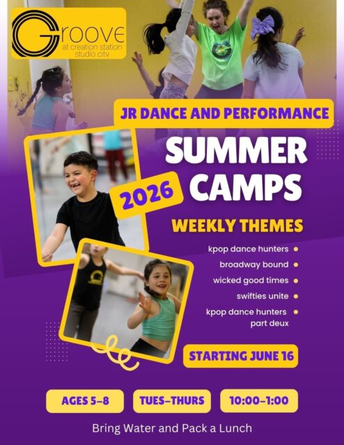 Here are all our 5-8 year old summer dance & performance camp dates and what to expect!
✨We are so excited to move with you.✨
Spots are limited. Email today to save your spot!
.
dance & performance camp (ages 5-8)
days: tuesday – thursday (swipe right to see specific dates and themes)
time: 10:00 am – 1:00 pm
Bring water and Pack a lunch