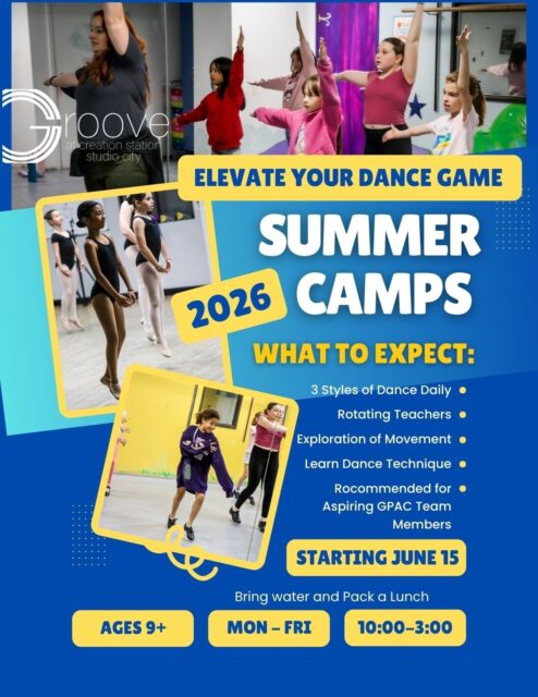 Here are all our 9+ age group summer dance & musical theater camp dates and what to expect!
✨We are so excited to move with you.✨
Spots are limited. Email today to save your spot!
.
dance camp (ages 9 and up)
days: monday – friday (swipe right to see specific dates)
time: 10:00 am – 3:00 pm
Bring Water, and Pack a Lunch